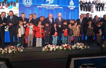 50. Yıl Kütüphaneleri deprem bölgesinde hizmete açıldı