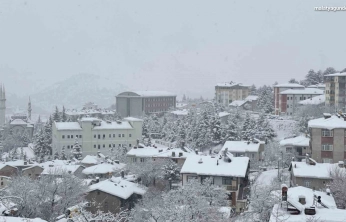 Arapgir beyaza büründü