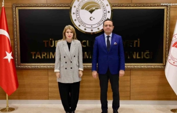 Bakan Yardımcısı Gizligider ile görüşen Ölmeztoprak, üreticinin taleplerini iletti