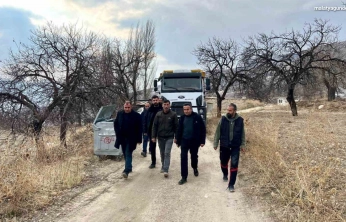 Başkan Ulutaş'tan kırsal mahallelerde saha incelemesi