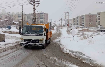 Battalgazi'de kar seferberliği
