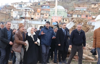 Deprem bölgesi Malatya'da Bakan Kurum memnuniyeti