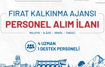 Fırat Kalkınma Ajansı personel alımı yapacak
