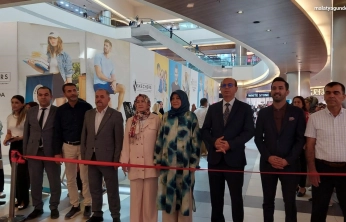 Kurs Merkezleri yıl sonu sergisi MalatyaPark AVM'de açıldı