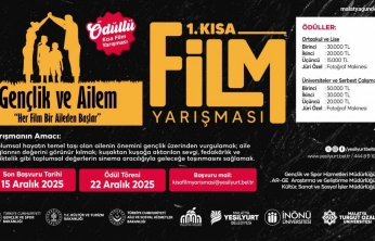 Malatya'da 1. Kısa Film Festivali'nde son başvuru 15 Aralık