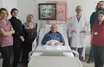 Malatya'da aort yırtığı kapalı yöntemle onarıldı