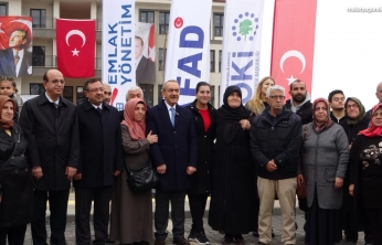 Malatya'da deprem konutlarının anahtar teslimi sürüyor
