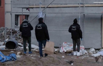 İnşaatın çatısından düşen işçi ağır yaralandı