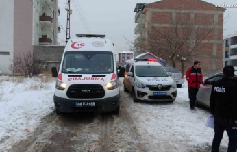 Doğalgazdan etkilnen aile hastaneye kaldırıldı