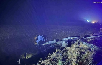 Şarampole devrilen çekicinin sürücüsü hayatını kaybetti