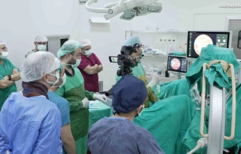 Malatya Eğitim ve Araştırma Hastanesi'nde 320 kişinin katıldığı canlı cerrahi kursu