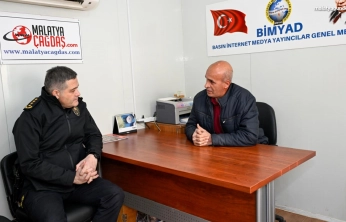 Malatya İl Emniyet Müdürü Kayhan Ay'dan BİMYAD Genel Merkezi'ne Ziyaret