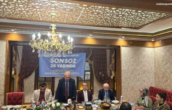 Malatya'nın ilk renkli gazetesi Sonsöz 26 yaşında