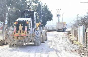 Yeşilyurt Belediyesi, Görgü Mahallesi'nde yol çalışmalarını hızlandırdı