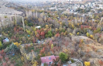 Yeşilyurt'ta sonbaharda kartpostallık görüntüler ortaya çıktı