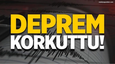 4.7 Büyüklüğündeki Deprem Korkuttu