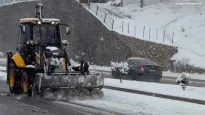 Darende'de kar alarmı
