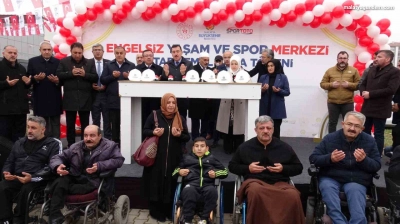 Engelsiz Yaşam ve Spor Merkezi 2. etabının temeli atıldı