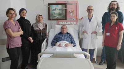 Malatya'da aort yırtığı kapalı yöntemle onarıldı