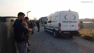 Kaldığı konteynerde ölü bulundu