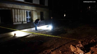 Şantiyede silahla vurulan işçi hastaneye kaldırıldı