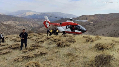 Malatya'da uçuruma yuvarlanan şahıs kurtarıldı