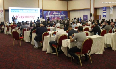 Malatya'da Özel Öğretim Kurumları çalıştayı düzenlendi