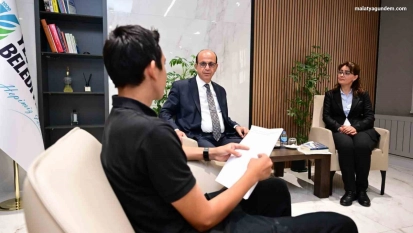 Başkan Geçit:  'Hayatımın merkezinde çalışmak var'