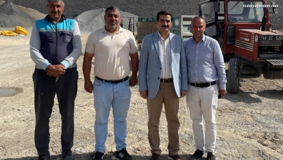 Başkan Taşkın, Çınarpark alanında incelemelerde bulundu