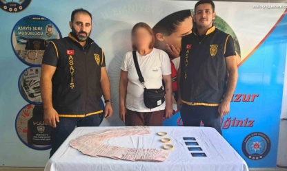 200 bin TL'lik vurgun polise takıldı