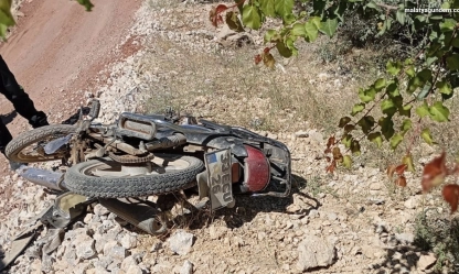 Beton mikser ile motosiklet çarpıştı: 1 kişi yaralandı