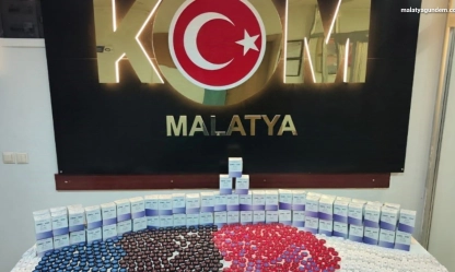 Malatya'da 2 bin 46 adet cinsel içerikli sahte ürün ele geçirildi