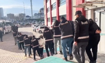 Organize suç örgütüne ikinci dalga operasyon: 3 tutuklama
