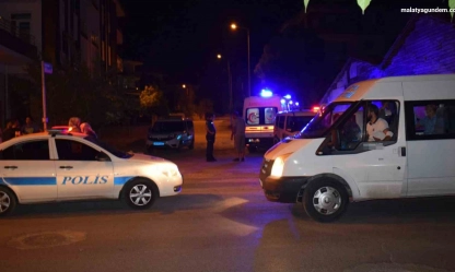 Malatya'da silahlı kavga: 1 yaralı
