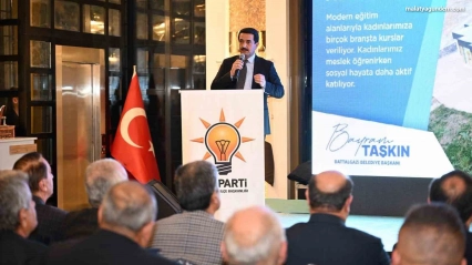 Başkan Taşkın: 'Battalgazi'de hizmet süreci devam ediyor'