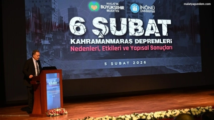 İnönü Üniversitesinde deprem paneli düzenlendi