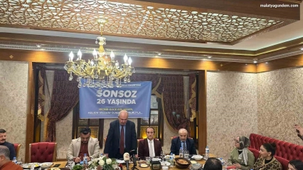 Malatya'nın ilk renkli gazetesi Sonsöz 26 yaşında