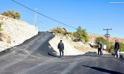 Akçadağ Muratlı grup yolu yeniden düzenleniyor