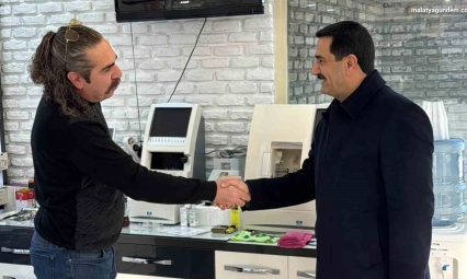 Başkan Taşkın'dan esnaf ziyareti