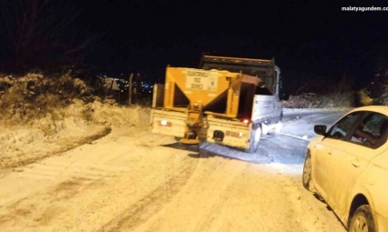 Battalgazi'de tüm mahallelerde yollar ulaşıma açıldı