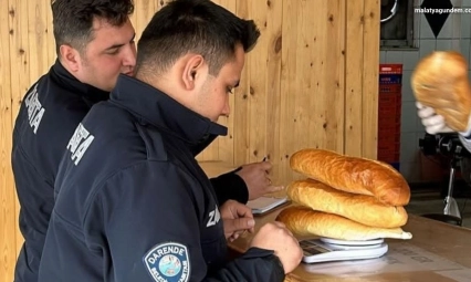 Darende'de zabıta ekiplerinden denetim