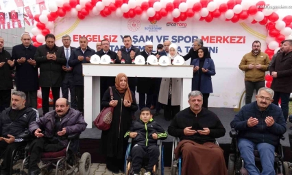 Engelsiz Yaşam ve Spor Merkezi 2. etabının temeli atıldı