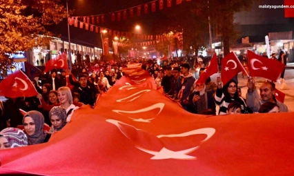 Malatya'da 29 Ekim coşkusu