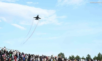 Malatya'da SOLOTÜRK gösterisi nefes kesti