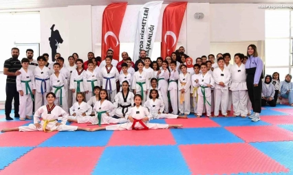 Malatya'da Taekwondo 3. Dönem Kuşak Sınavı gerçekleşti