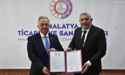 Malatya TSO ile Osmaniye TSO kardeş oda oldu