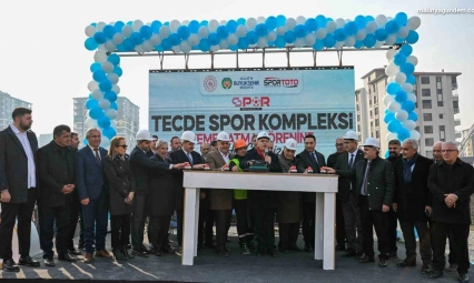 Tecde Spor Kompleksi'nin temeli atıldı