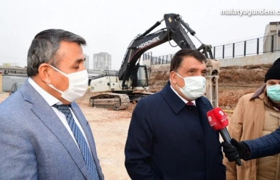 Anayurt Bulvarı'nın 2. etap çalışmaları devam ediyor