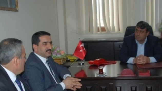 Av. Bayram Taşkın Yazıhan'ı Ziyaret Etti