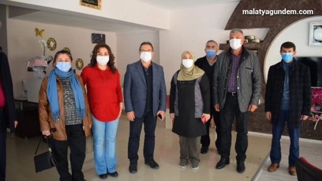 Başkan Kazgan'dan esnaf ziyareti